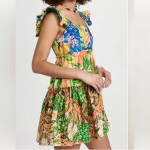 FARM Rio Colorful Floral Mini Dress